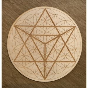 Merkaba Flower of Life Crystal Grid